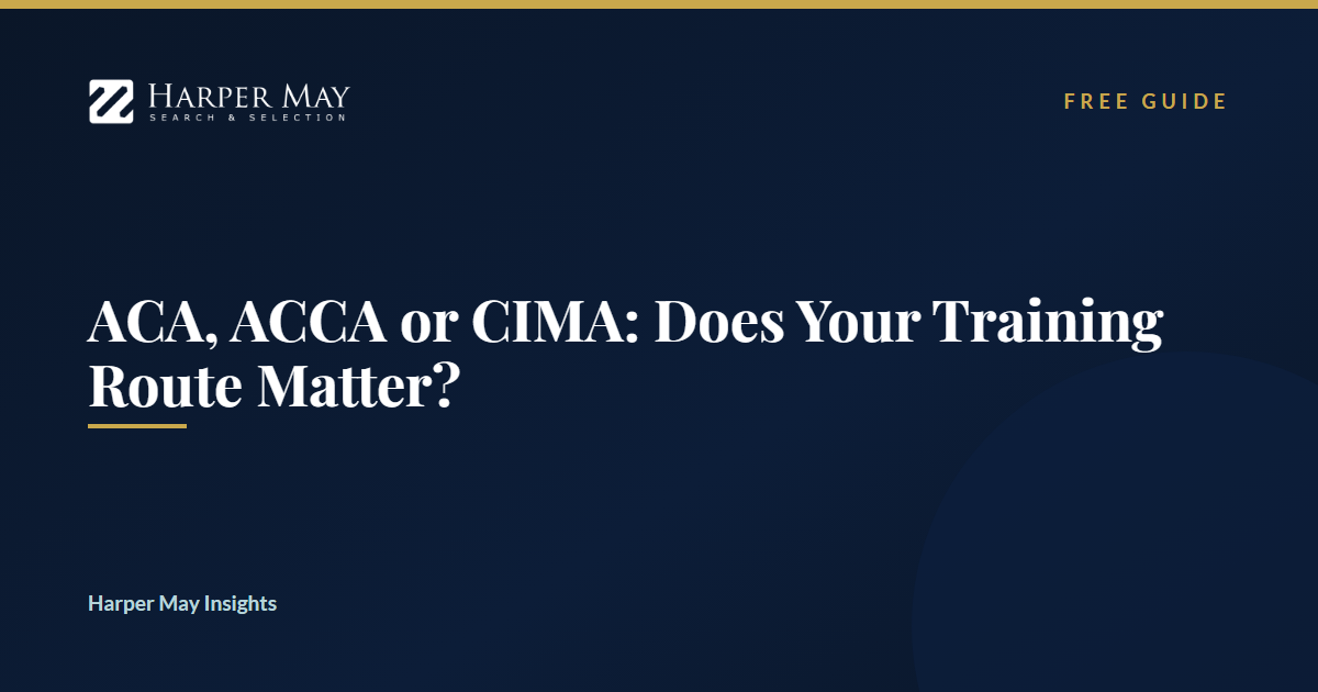 ACA, ACCA or CIMA: Does Your Training Route Matter?