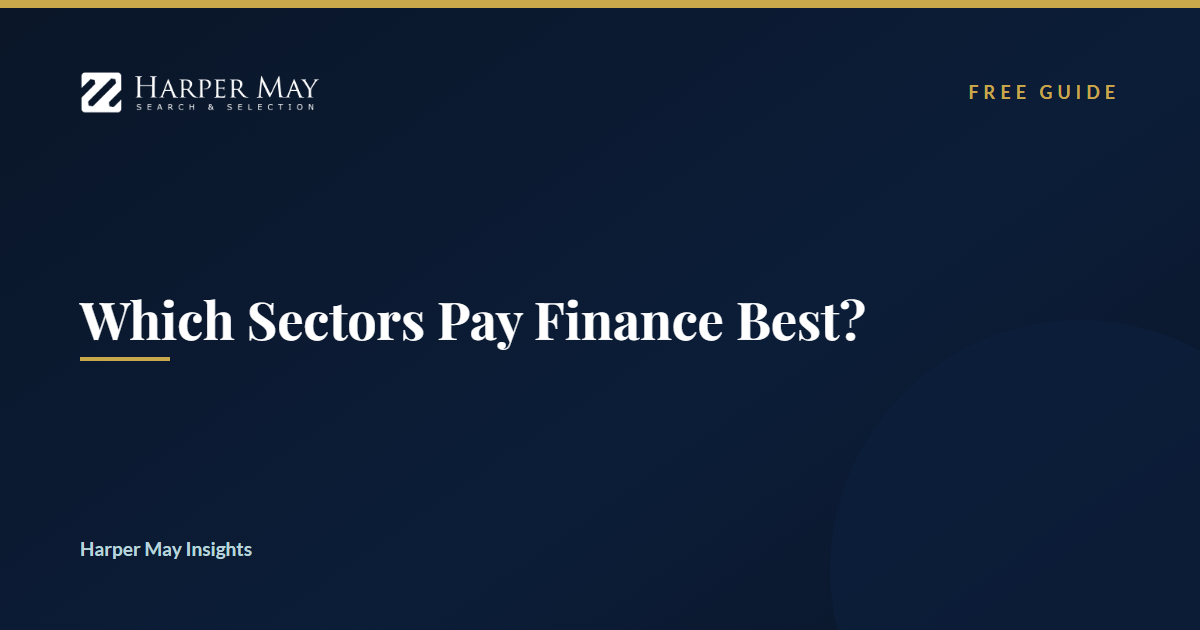Which Sectors Pay Finance Best?