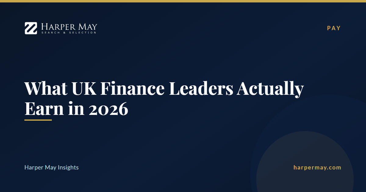 What UK Finance Leaders Actually Earn in 2026