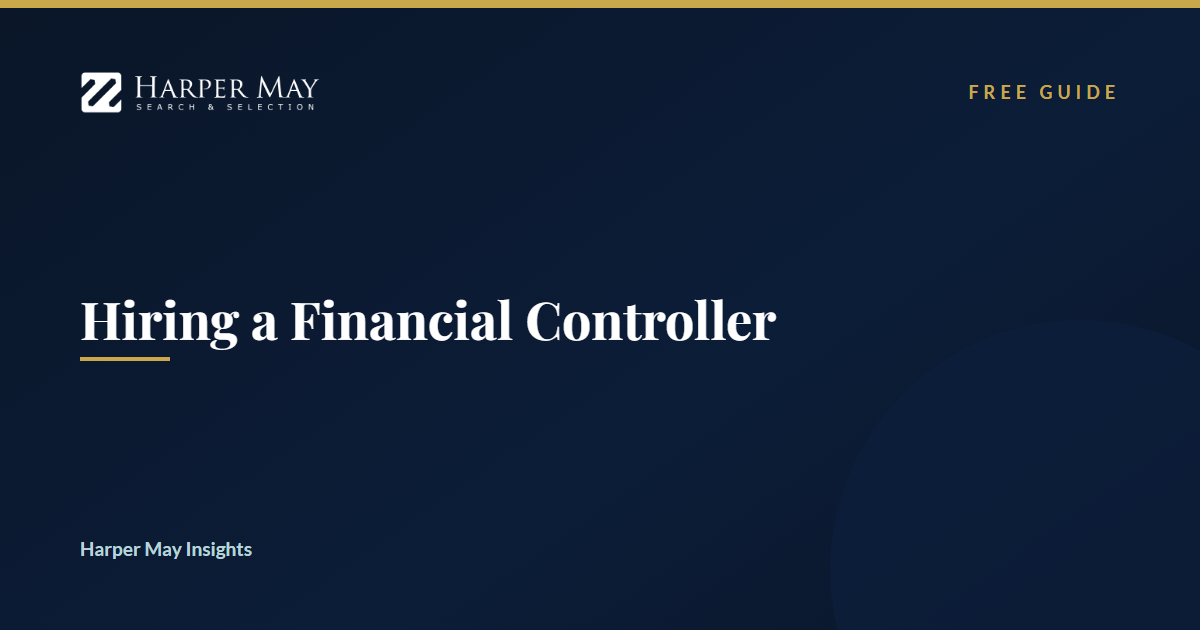 Hiring a Financial Controller