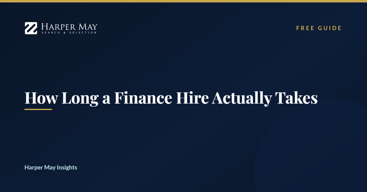 How Long a Finance Hire Actually Takes